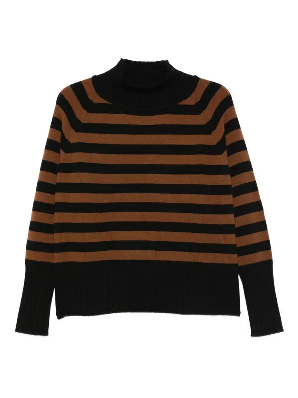 Striped Cashmere Sweater - Beyou