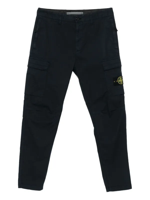 Cotton Cargo Trousers - Stone Island