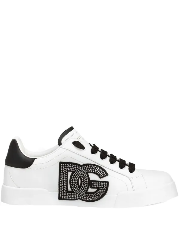 Portofino Leather Sneakers - Dolce & Gabbana