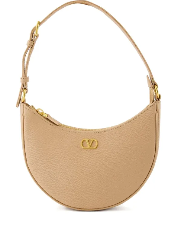 Vlogo Signature Mini Leather Hobo Bag - Valentino Garavani
