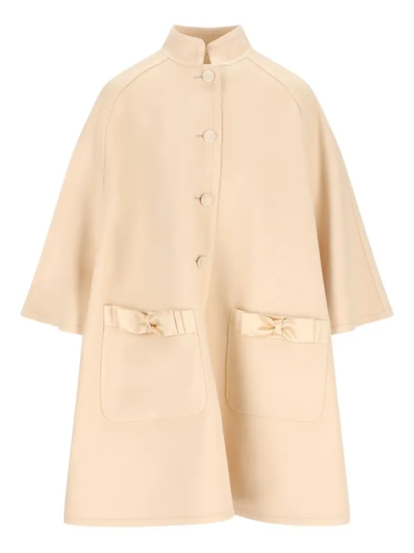Wool And Cashmere Coat - Valentino Garavani