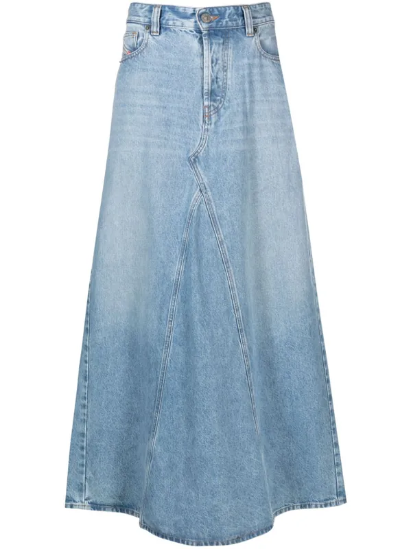 Denim Long Skirt - Diesel