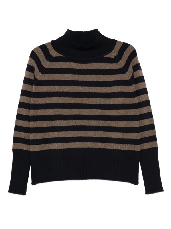 Striped Cashmere Sweater - Beyou