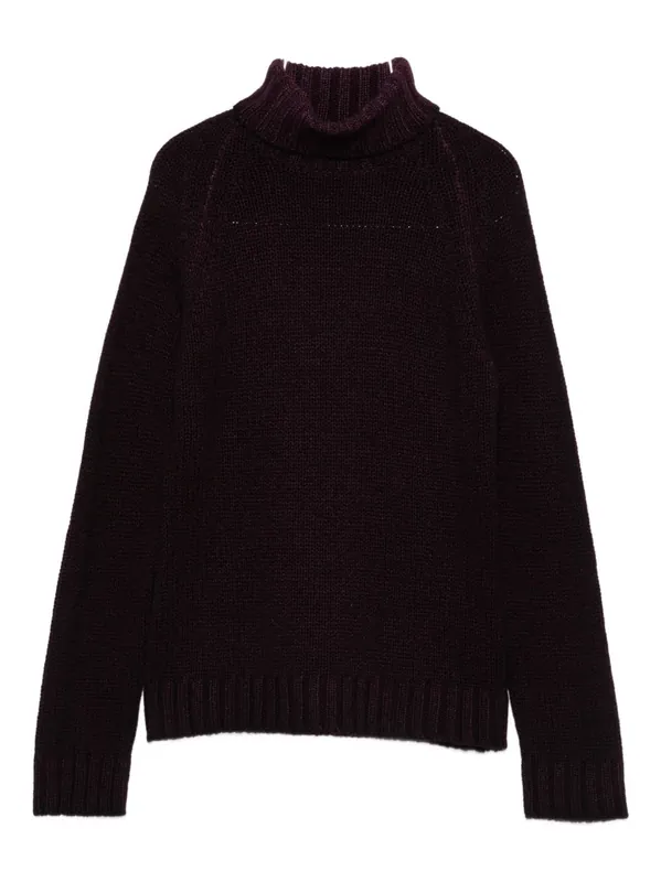 Wool Turtle-Neck Jumper