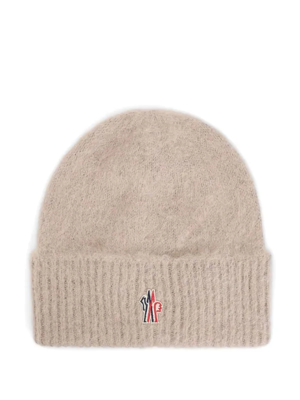 Logo Wool Beanie - Moncler Grenoble