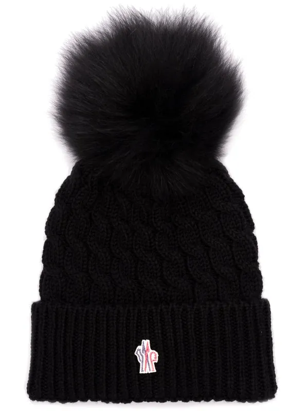 Logo Wool Beanie - Moncler Grenoble