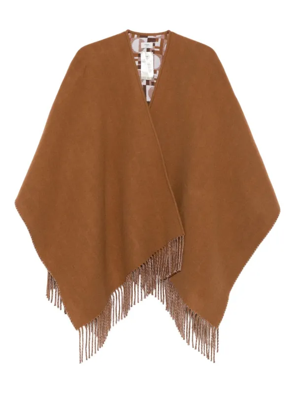 Wool Cape - Fendi