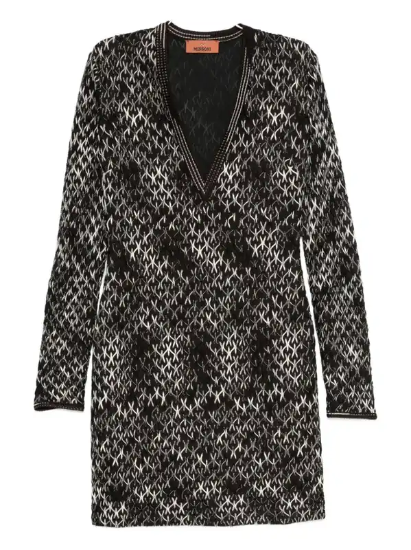 Wool Blend Short Dress - Missoni