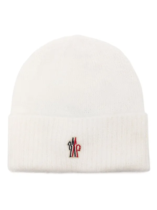 Logo Wool Beanie - Moncler Grenoble