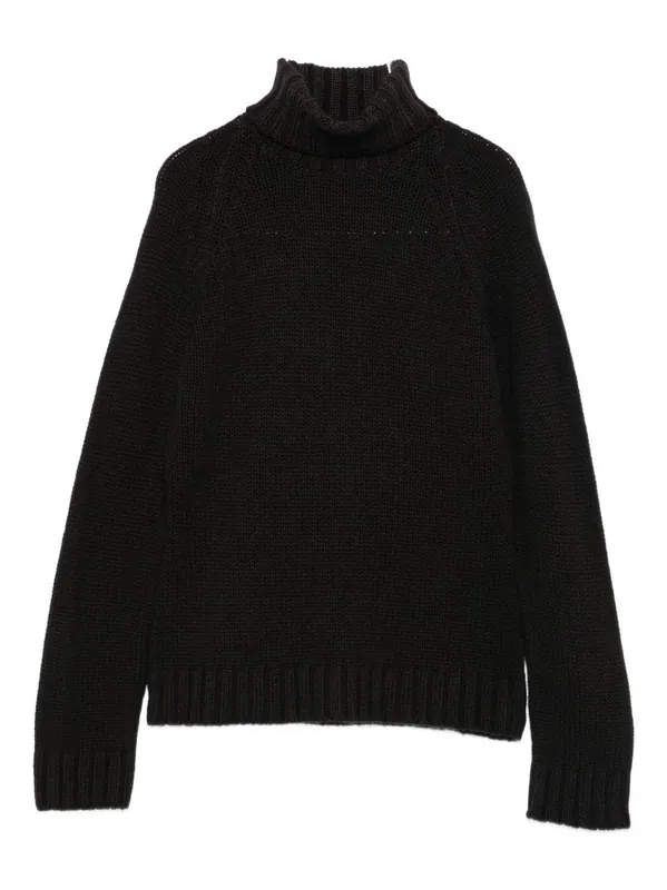 Wool Turtle-Neck Jumper