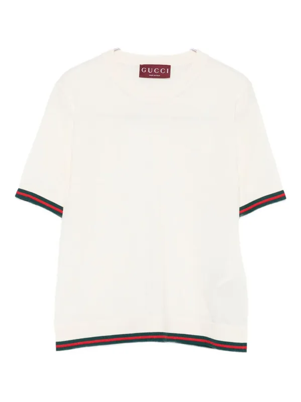 Cashmere And Silk Top - Gucci