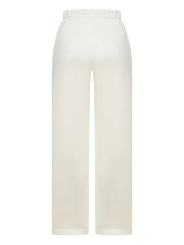 Wide Jersey Trousers - Max Mara Pure