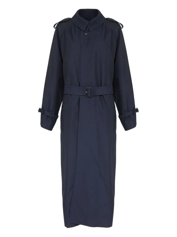 Wool Blend Trench Coat - Maison Margiela