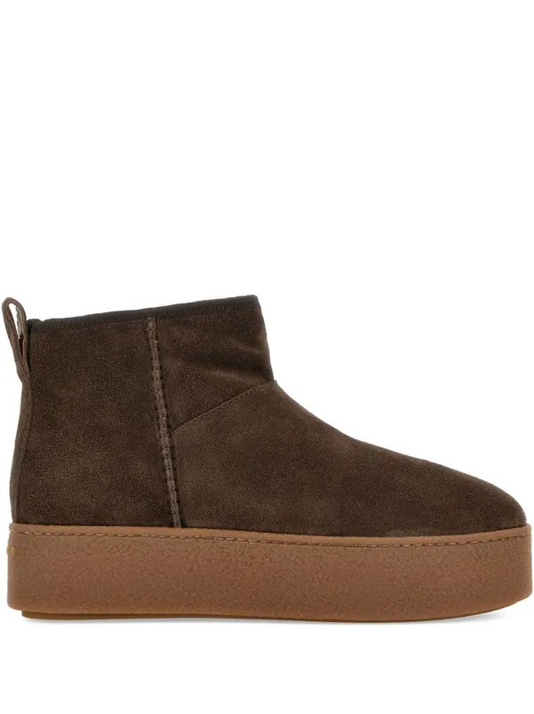 Suede Ankle Boots - Hogan Pre