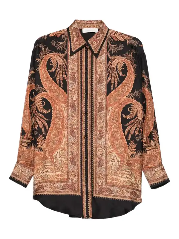 Hypnotic Silk Shirt - Zimmermann