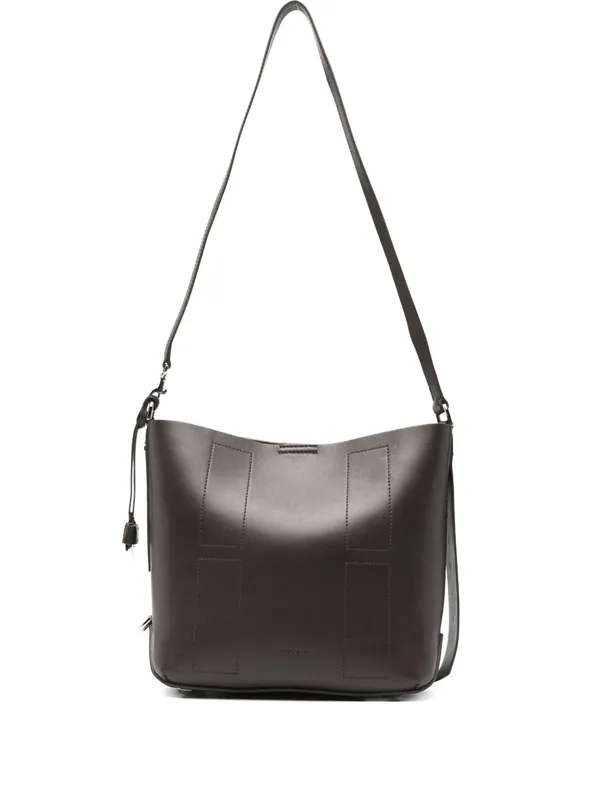 Hocket Small Leather Hobo Bag - Hogan Pre