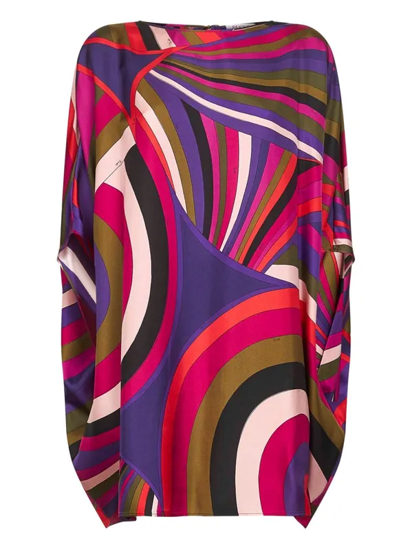 Printed Silk Kaftan - Pucci