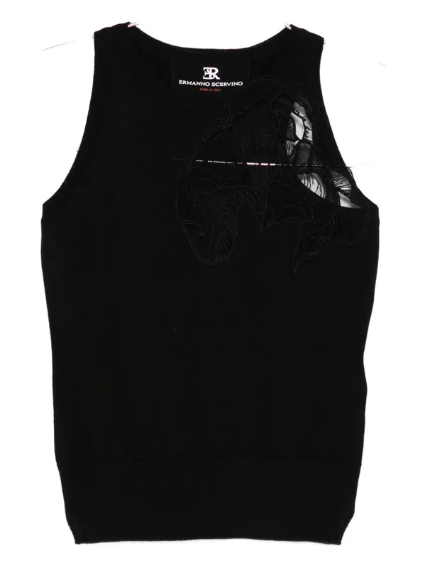 Wool Tank Top - Ermanno Scervino
