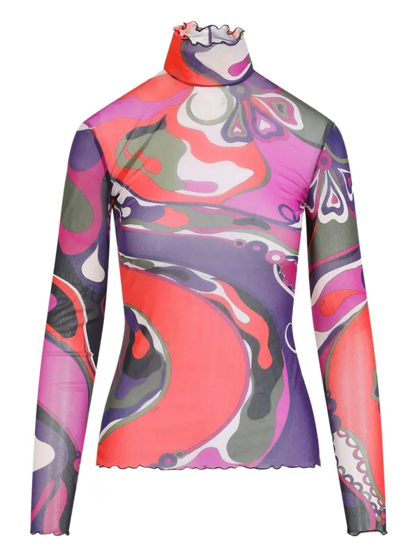 Printed Top - Pucci