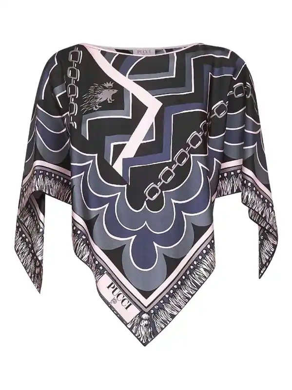 Printed Silk Blouse - Pucci