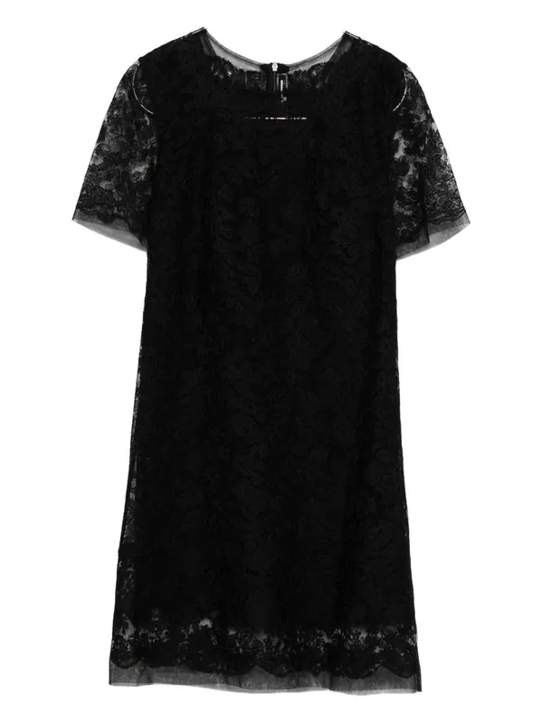 Lace Short Dress - Ermanno Scervino