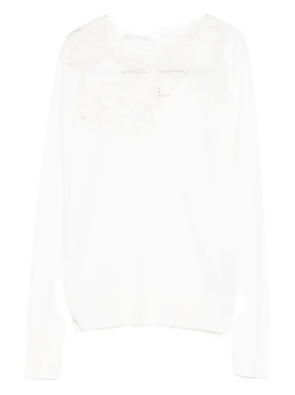 Wool Turtle Neck Sweater - Ermanno Scervino