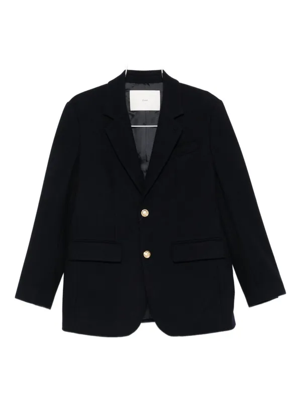 Wool Single-Breasted Jacket