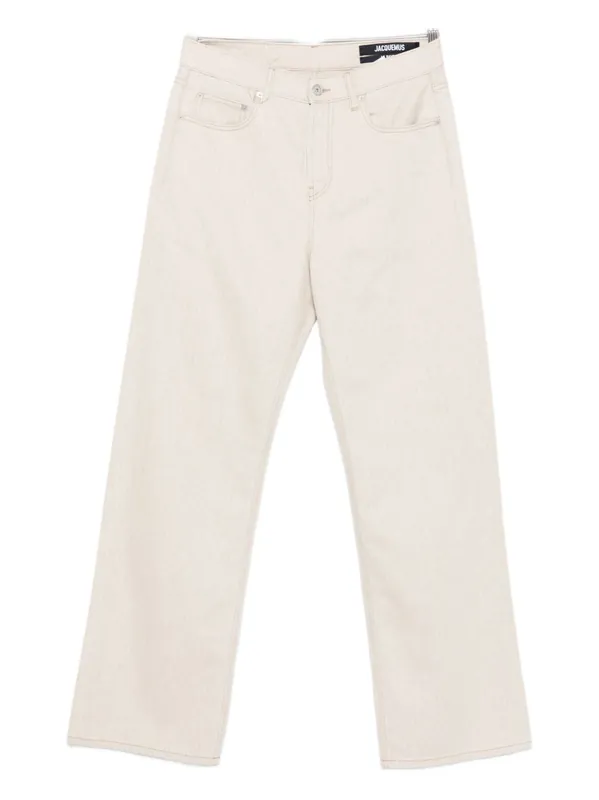 Le De-Nimes Droit Jeans