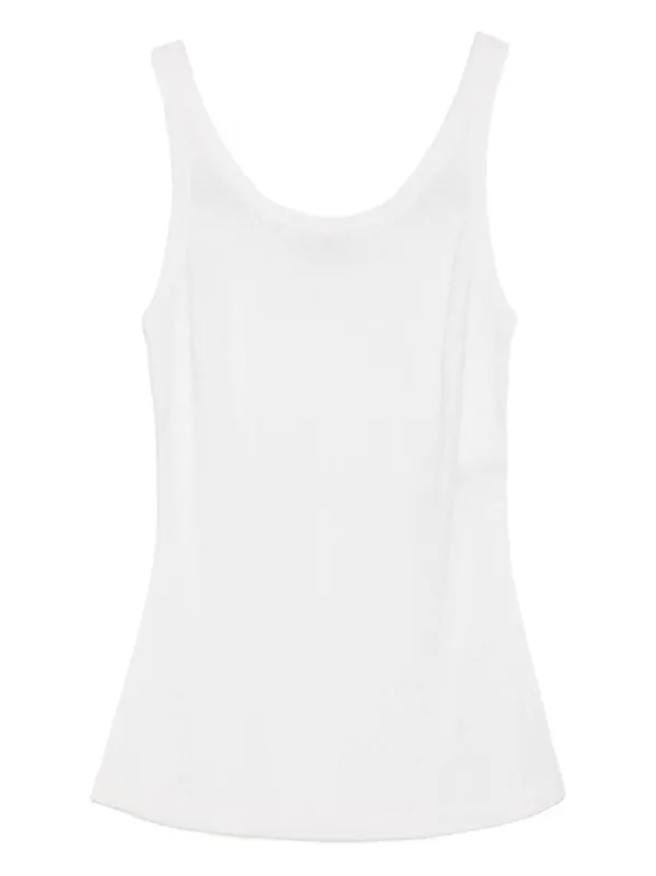 Wool Blend Tank Top - Elisabetta Franchi