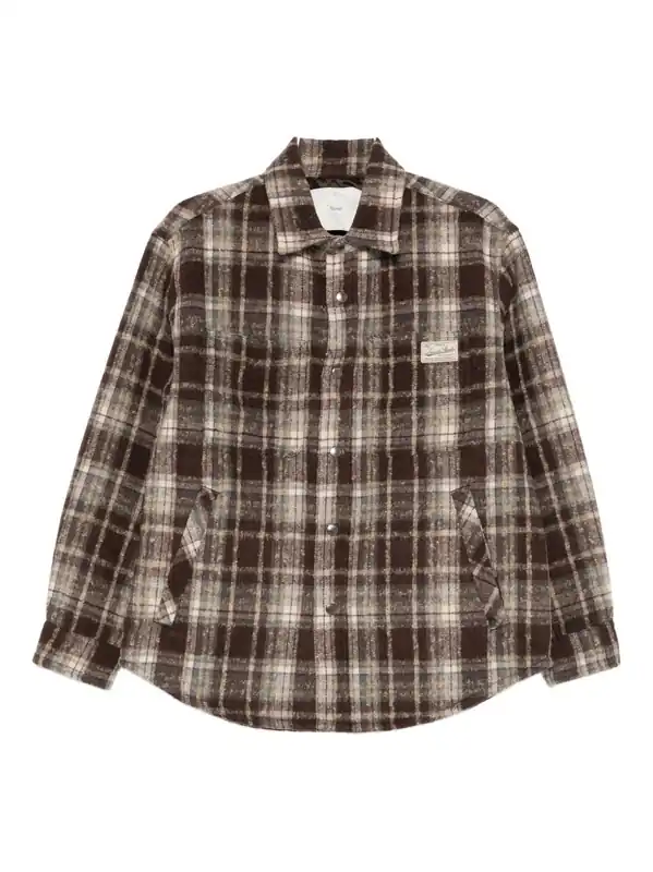 Flannel Checked Shirt - Dunst