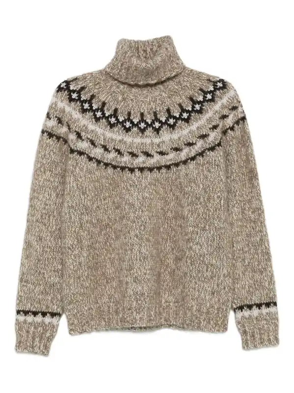 Wool Turtle-Neck Jumper