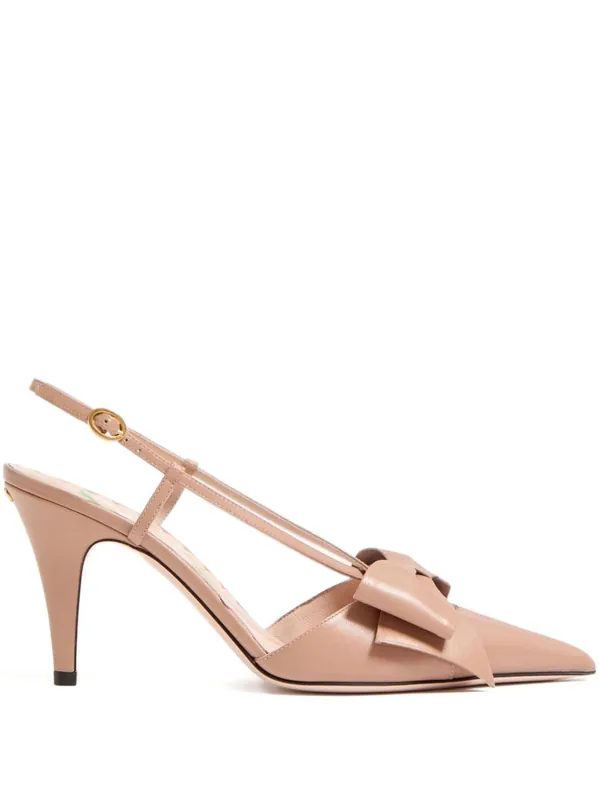Bowow Leather Pumps - Valentino Garavani