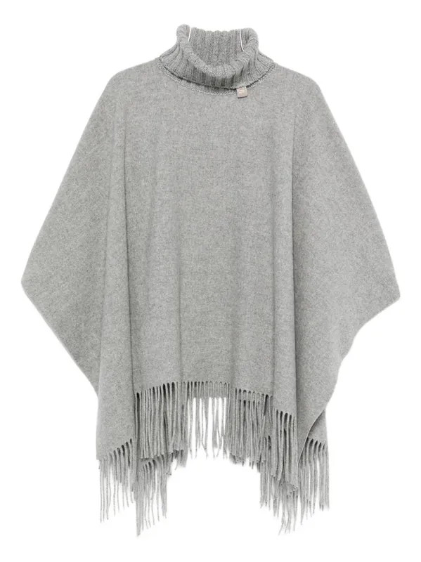 Wool Poncho - Fabiana Filippi