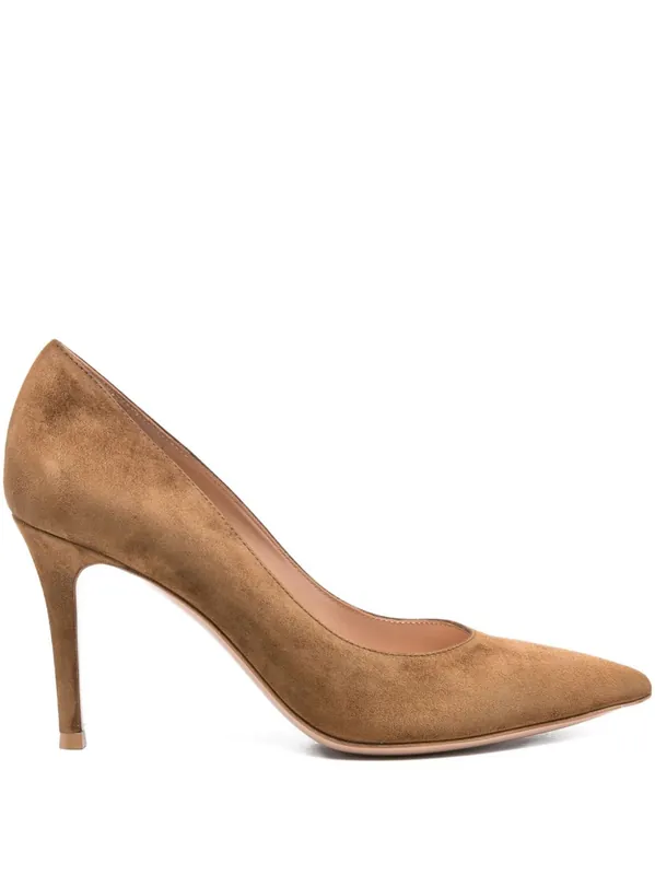 Gianvito 85 Leather Pumps - Gianvito Rossi