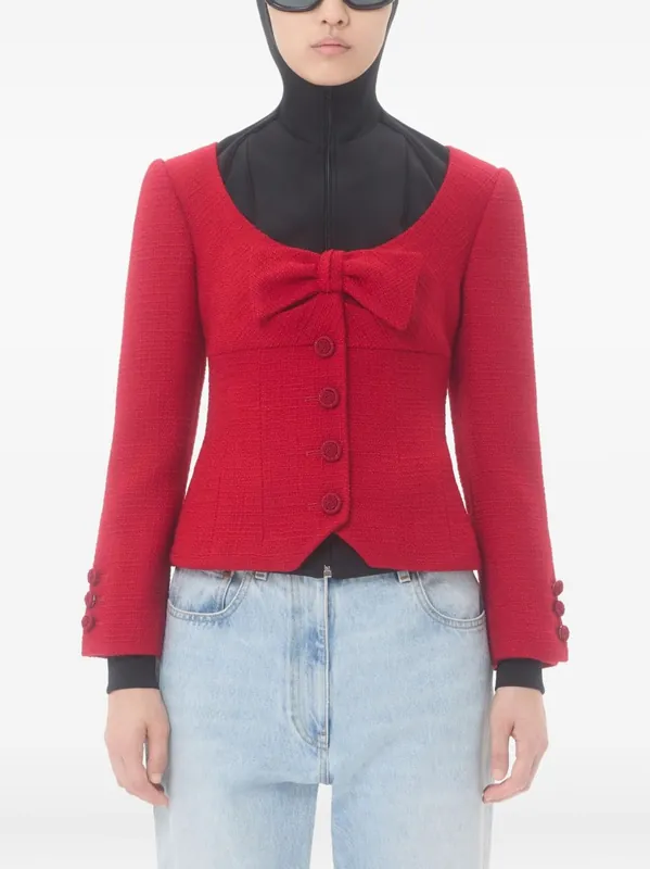 Wool Tweed Jacket - Valentino Garavani
