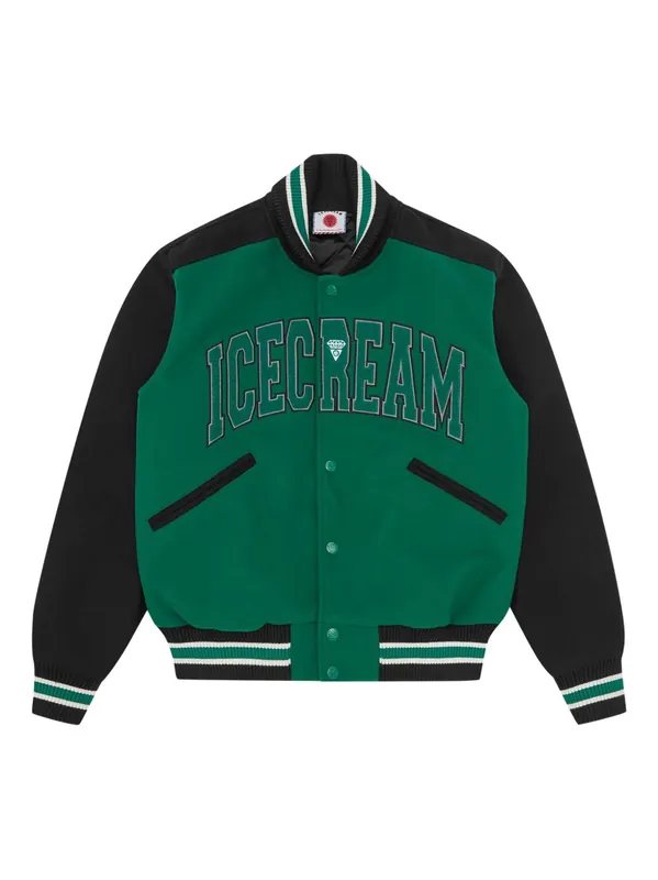 College Varsity Jacket - Icecream