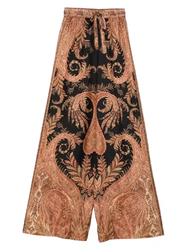 Hypnotic Silk Trousers - Zimmermann