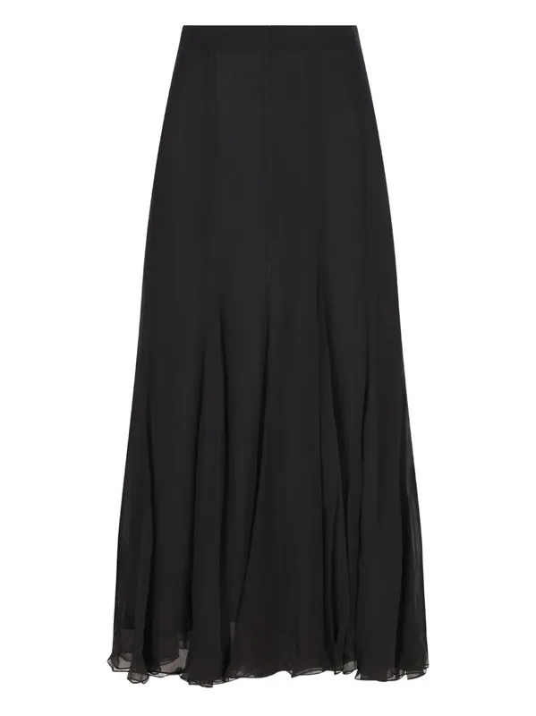 Silk Long Skirt - Chloé