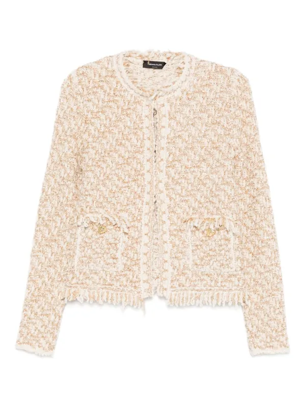Wool Blend Jacket - Fabiana Filippi