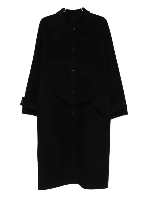 Wool Belted Coat - CLOSED
