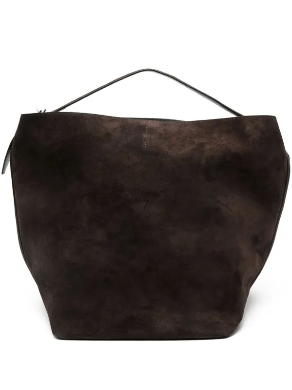 Suede Beltet Tote Bag - Toteme
