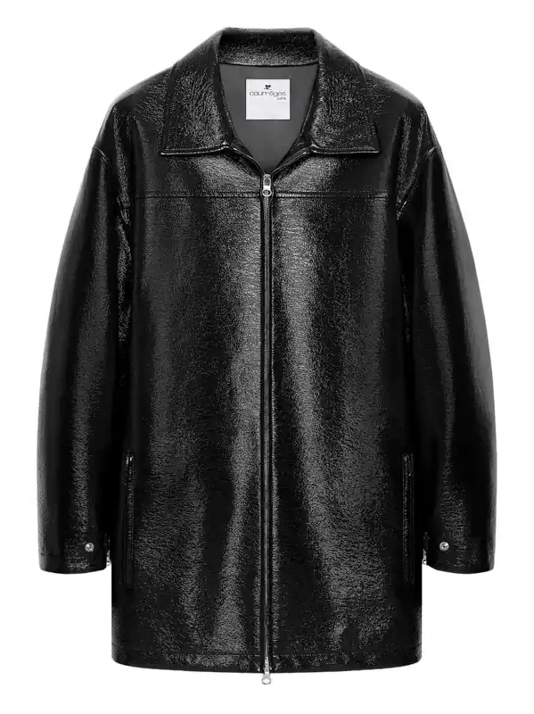 Vinyl Bomber Jacket - Courrèges