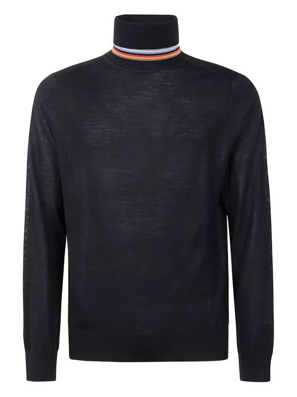 Wool Turtle-Neck Sweater