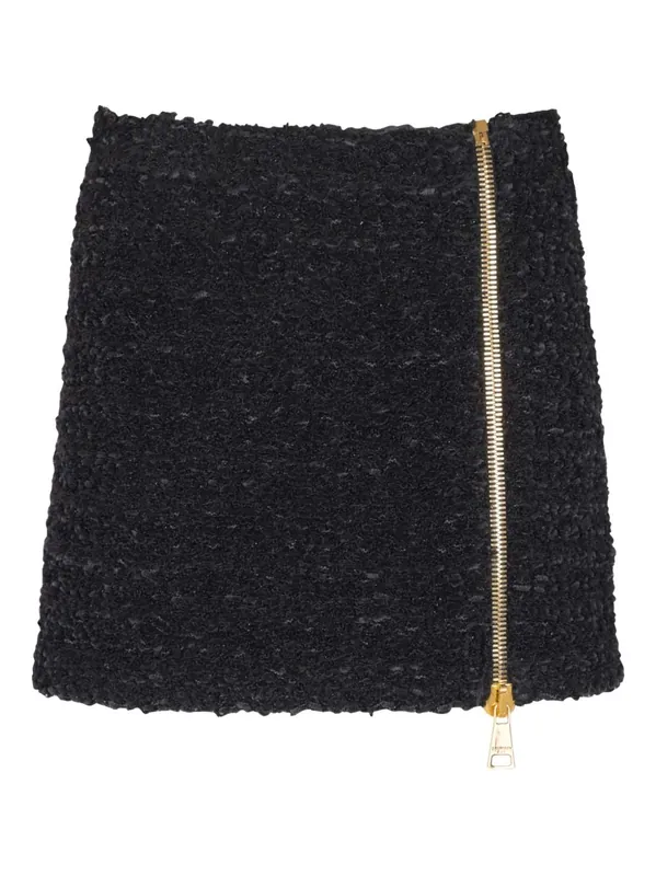 Tweed Mini Skirt - Balmain