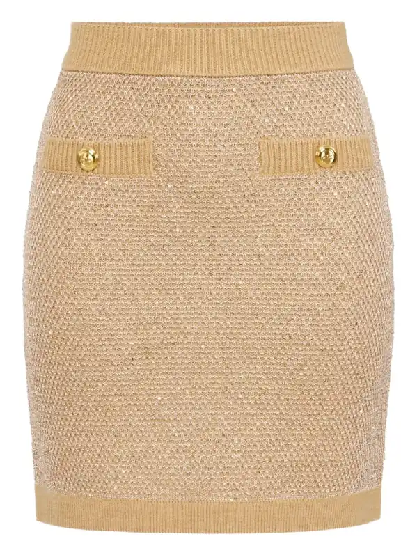 Wool Knitted Skirt - Elisabetta Franchi