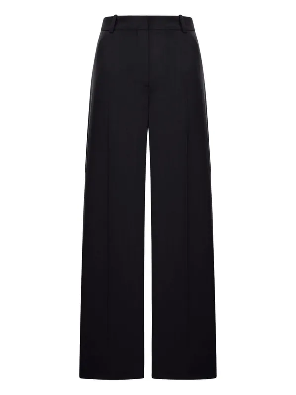 Wool Blend Fluid Trousers - Toteme