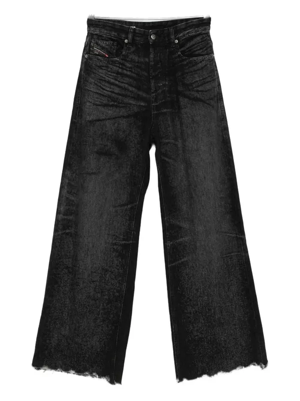 Flared Denim Jeans - Diesel
