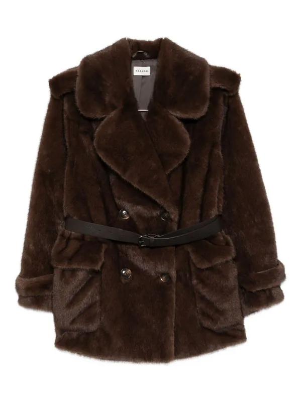 Faux Fur Coat - P.A.R.O.S.H.