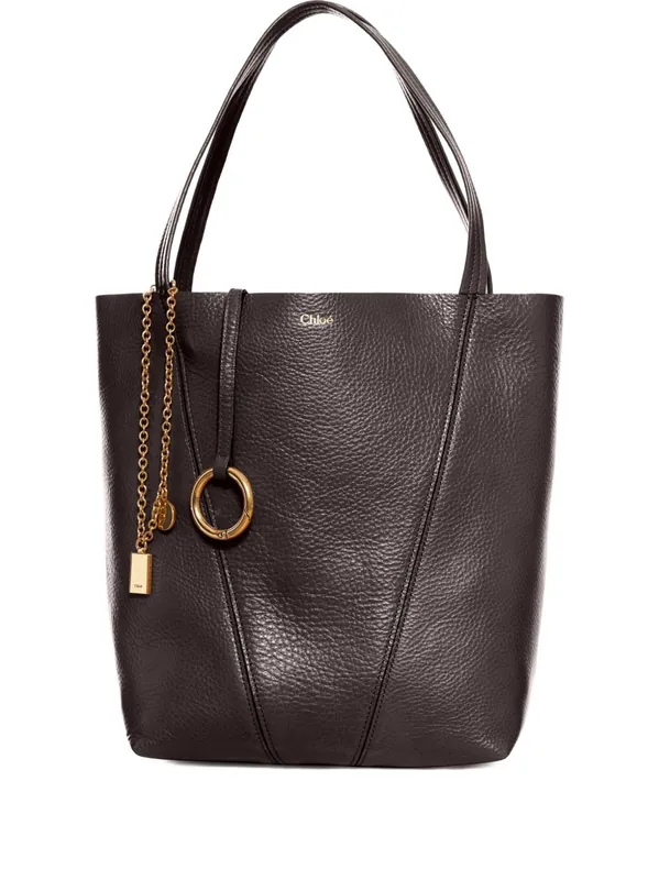 Spin Medium Leather Bag - Chloé