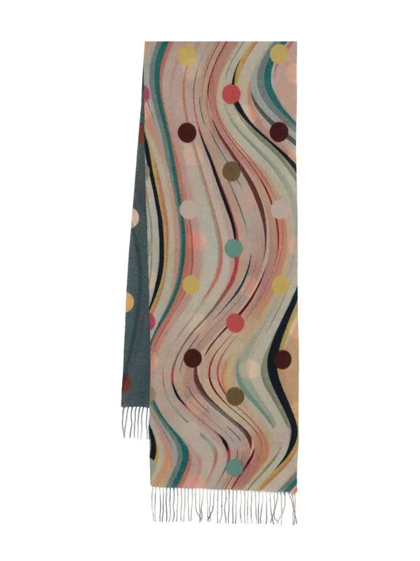 Wool And Cashmere Scarf - Paul Smith